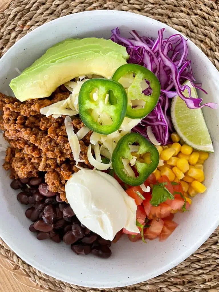 Beef Burrito Bowl Recipe Simple Home Edit