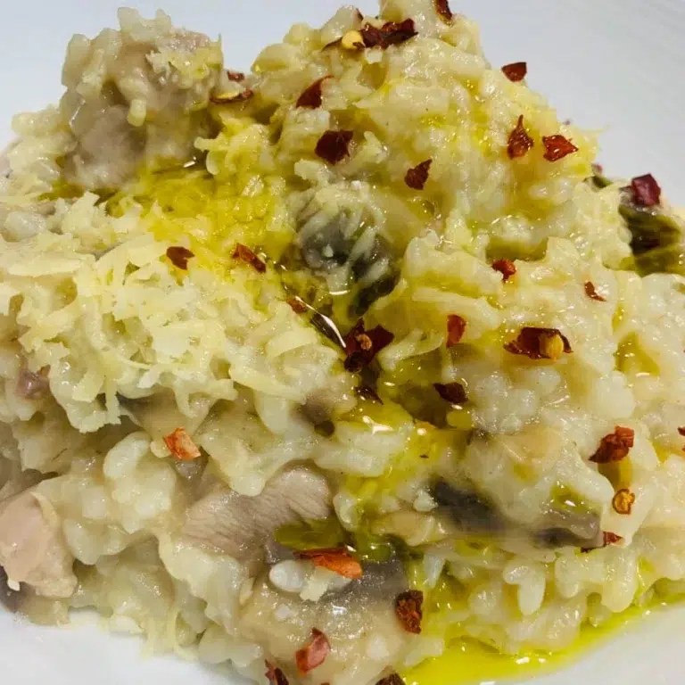 Chicken and Mushroom Risotto Recipe Simple Home Edit
