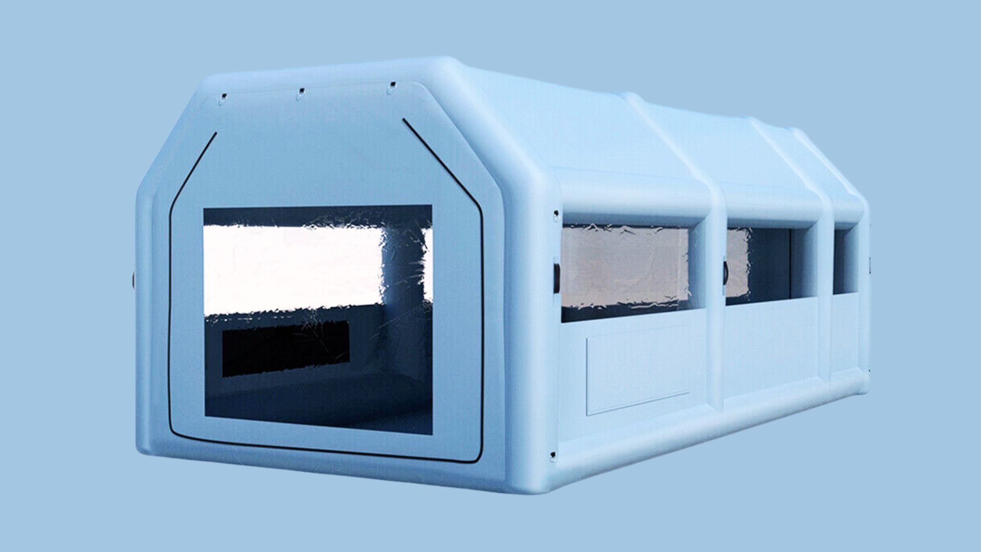 Managing Overspray in Inflatable Paint Booths Explained