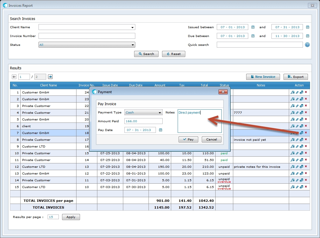 Customer Invoice Software * Invoice Template Ideas