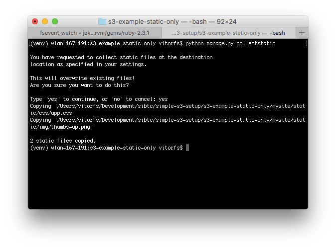 How to Setup Amazon S3 in a Django Project