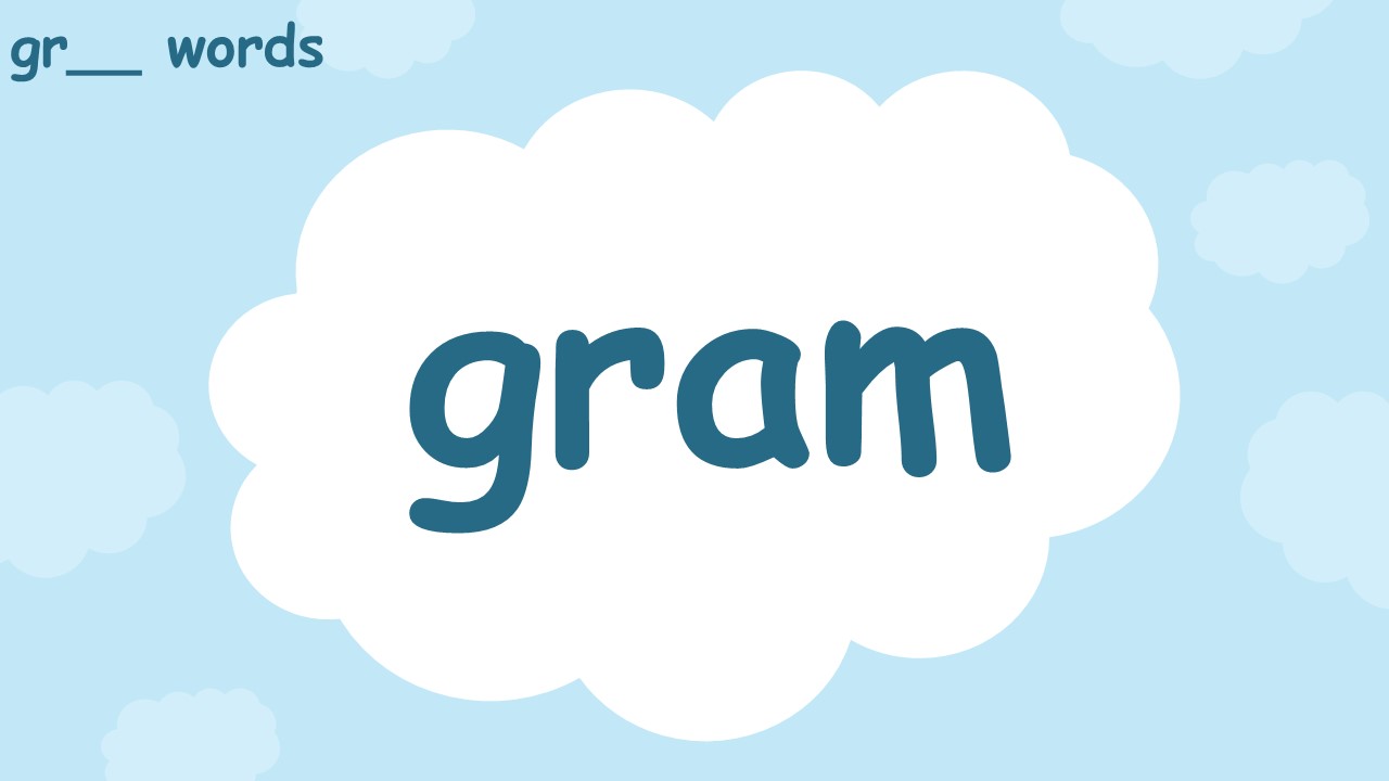 Beginning Consonant Blends: gl and gr words – Simple Kids Lessons