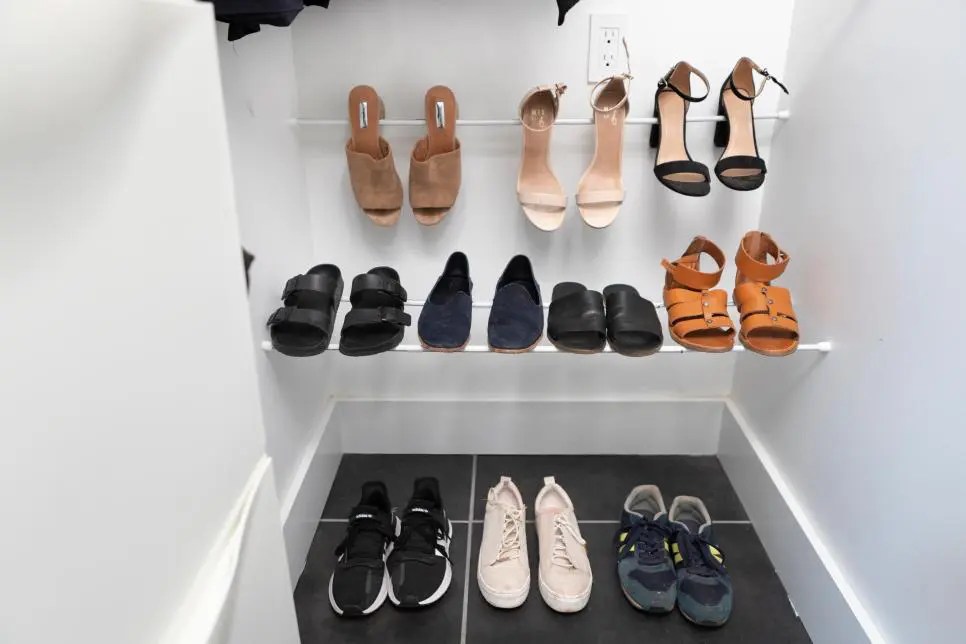 How to Organize Shoes in the Garage