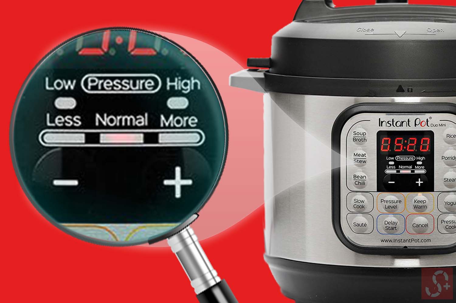 Less, Normal, More Instant Pot Buttons Explained Simple Lifesaver