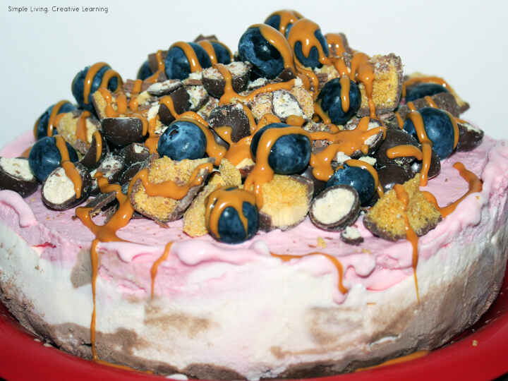 Triple Layer Ice Cream Cake Simple Living. Creative Learning