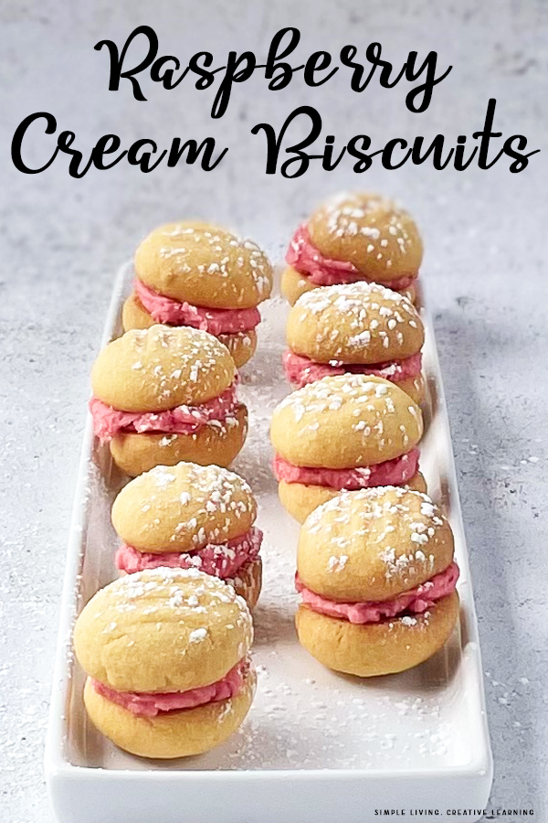 Raspberry Cream Biscuits Simple Living. Creative Learning