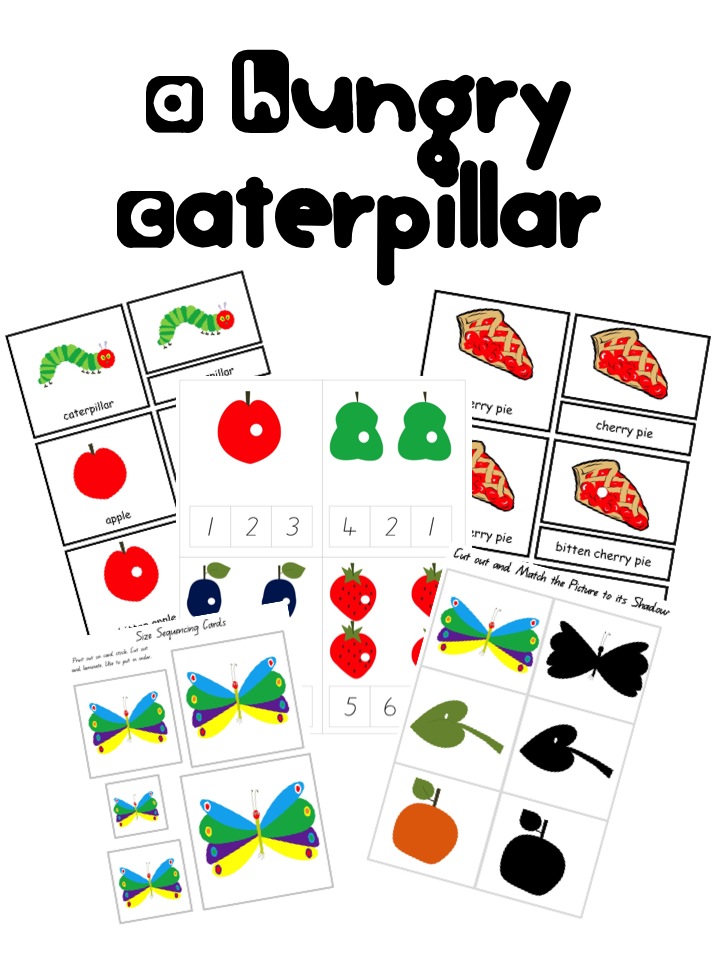 Hungry Caterpillar Printables - Simple Living. Creative Learning