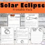 {Free} Solar Eclipse Printable Pack - Simple Living. Creative Learning
