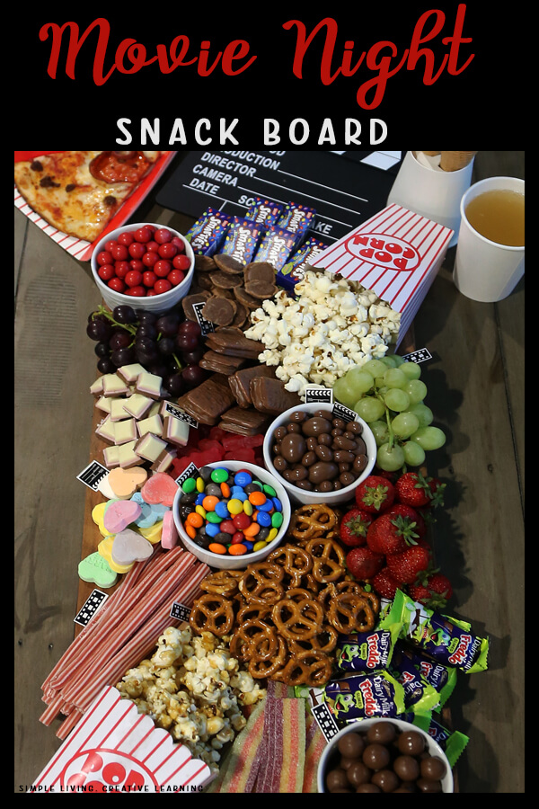 Movie Night Snack Board Simple Living. Creative Learning