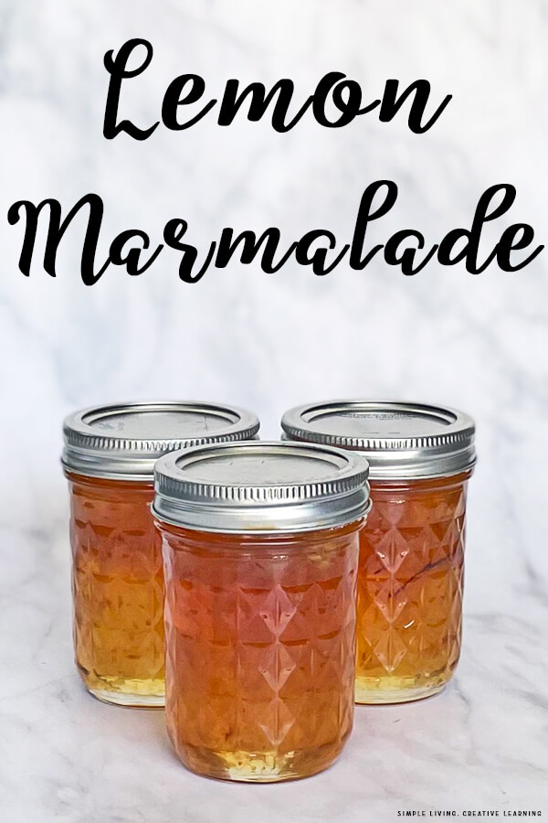 Lemon Marmalade Jam Simple Living. Creative Learning