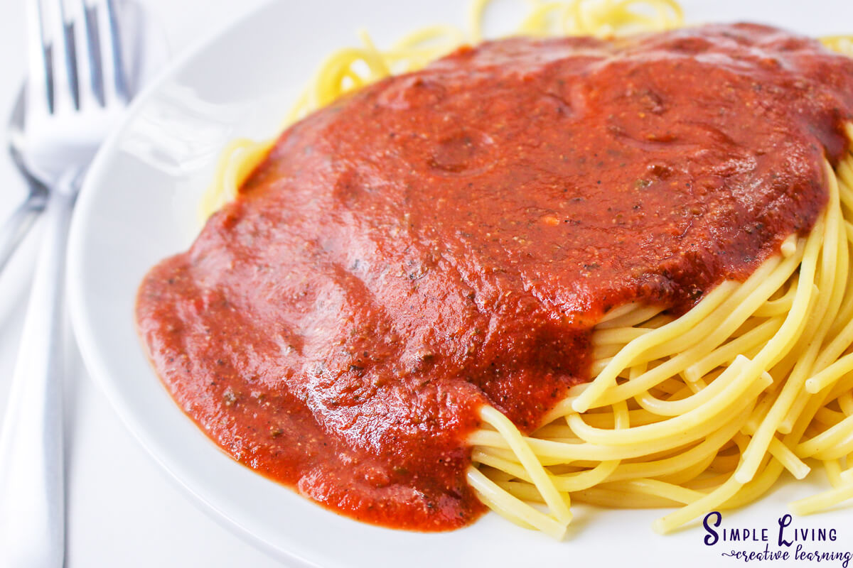 Homemade Spaghetti Seasoning Mix Simple Living. Creative Learning