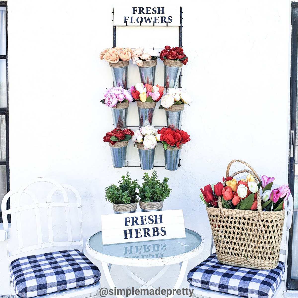 Dollar Tree DIY Flower Rack Simple Made Pretty (2024)