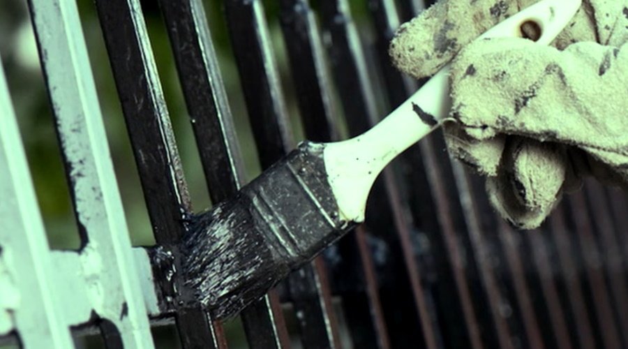 Una forma confiable de pintar metal si eres demasiado vago para