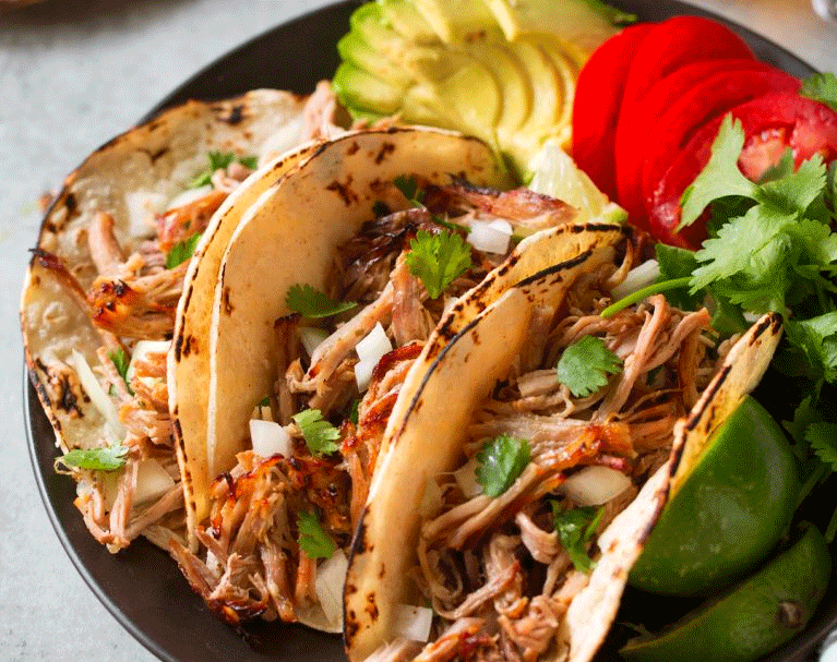 Tacos de carnitas Simplemente Recetas