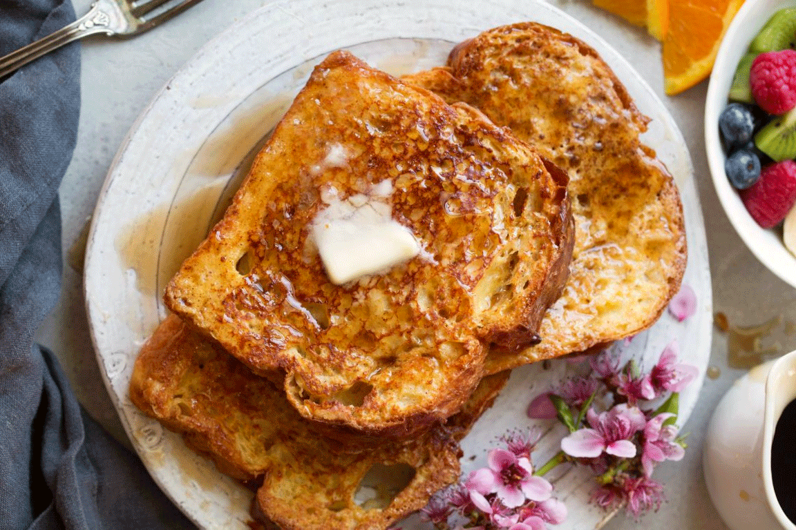 Tostada francesa Simplemente Recetas