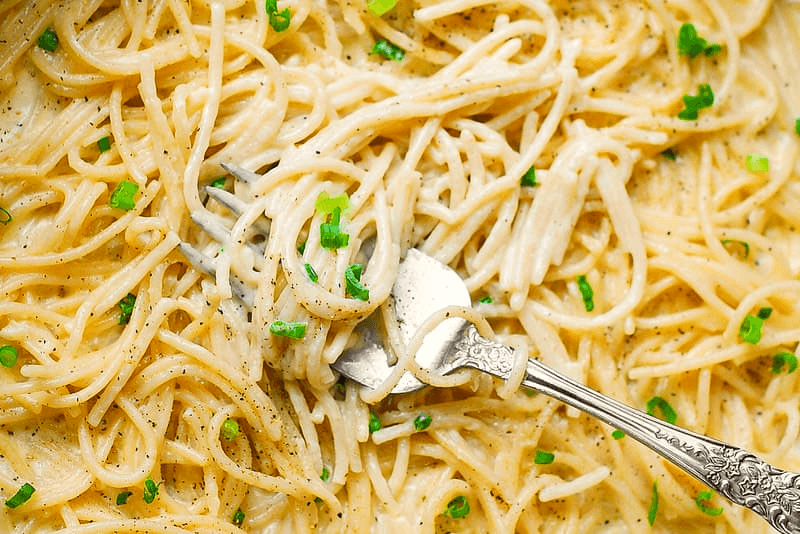 Espaguetis blancos Simplemente Recetas