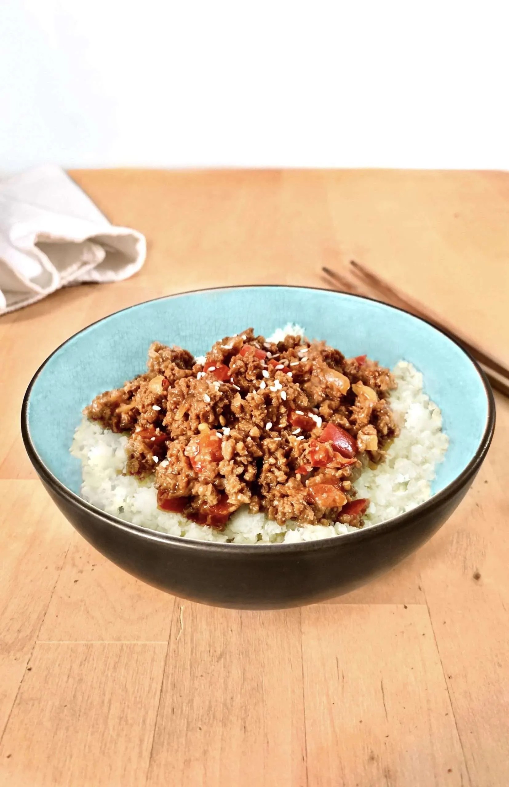 Bœuf coréen à la protéine végétale texturée Simplement Frais