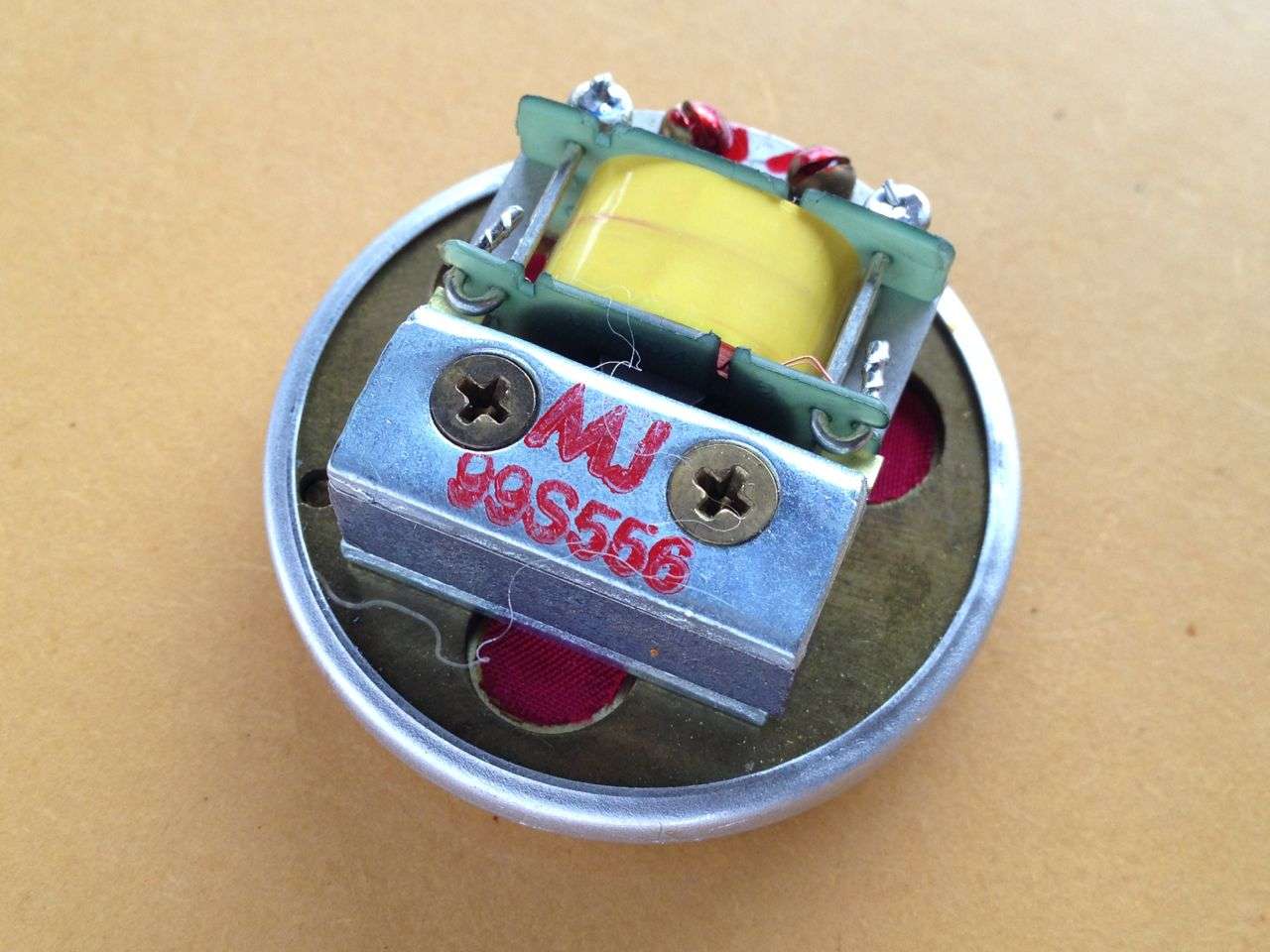 Vintage 1972 Shure 99S556 MJ Controlled Microphone Element