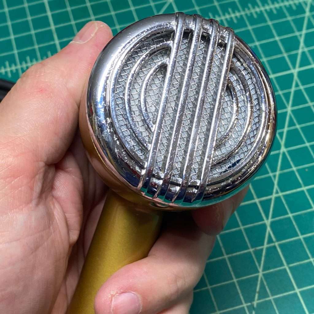 1950’s Vintage Astatic 200S Bullet Microphone Shure CM Element Simple Mics