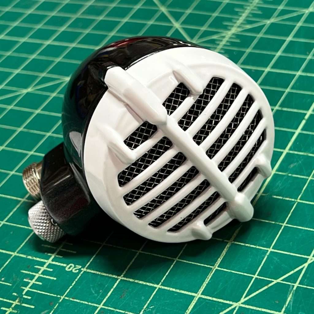 Custom Harley Black Pearl JT30 Bullet Harp Mic, 1976 Shure CM Element