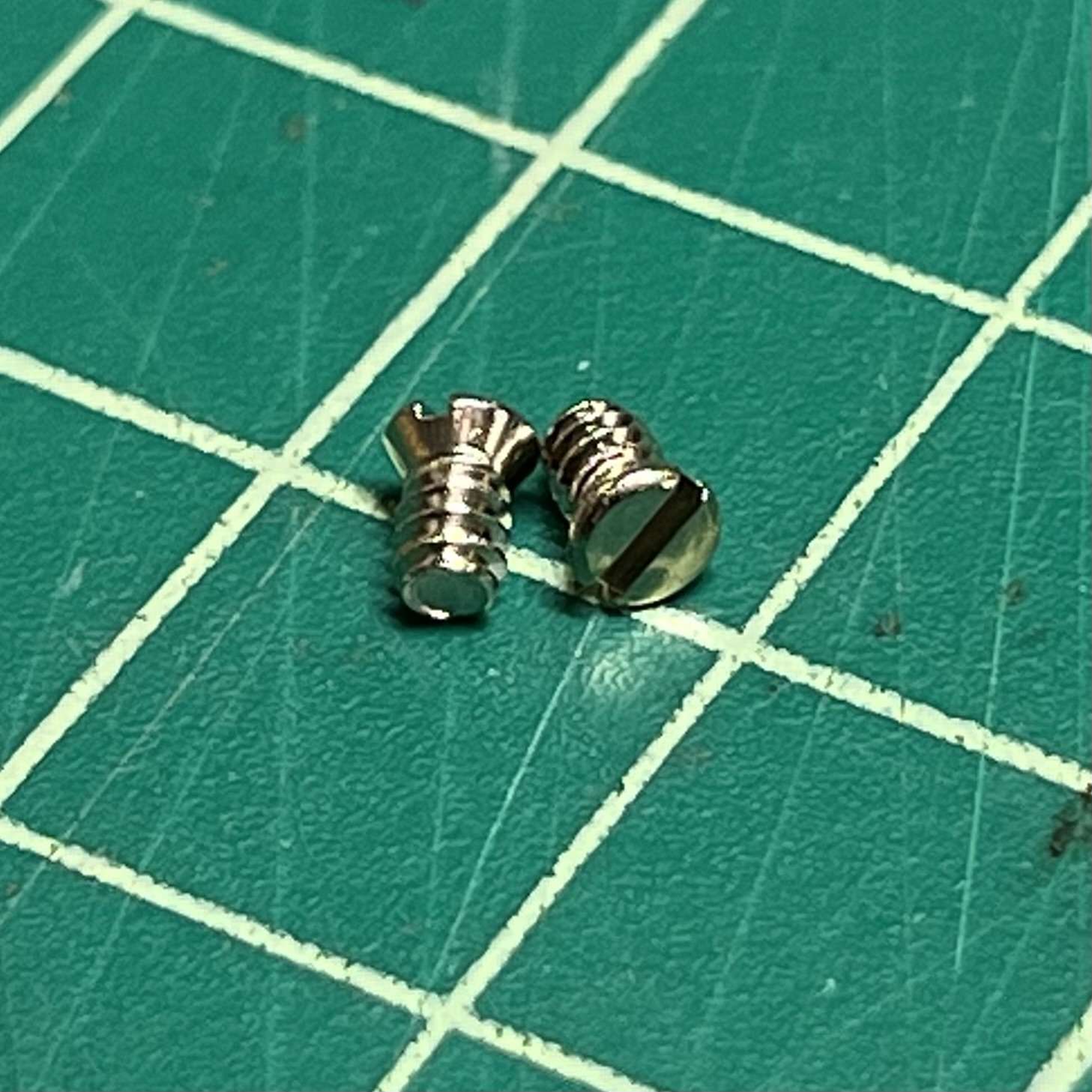 2Pack, Shure Green Bullet Grille Screws, fit most Shure shells, 520