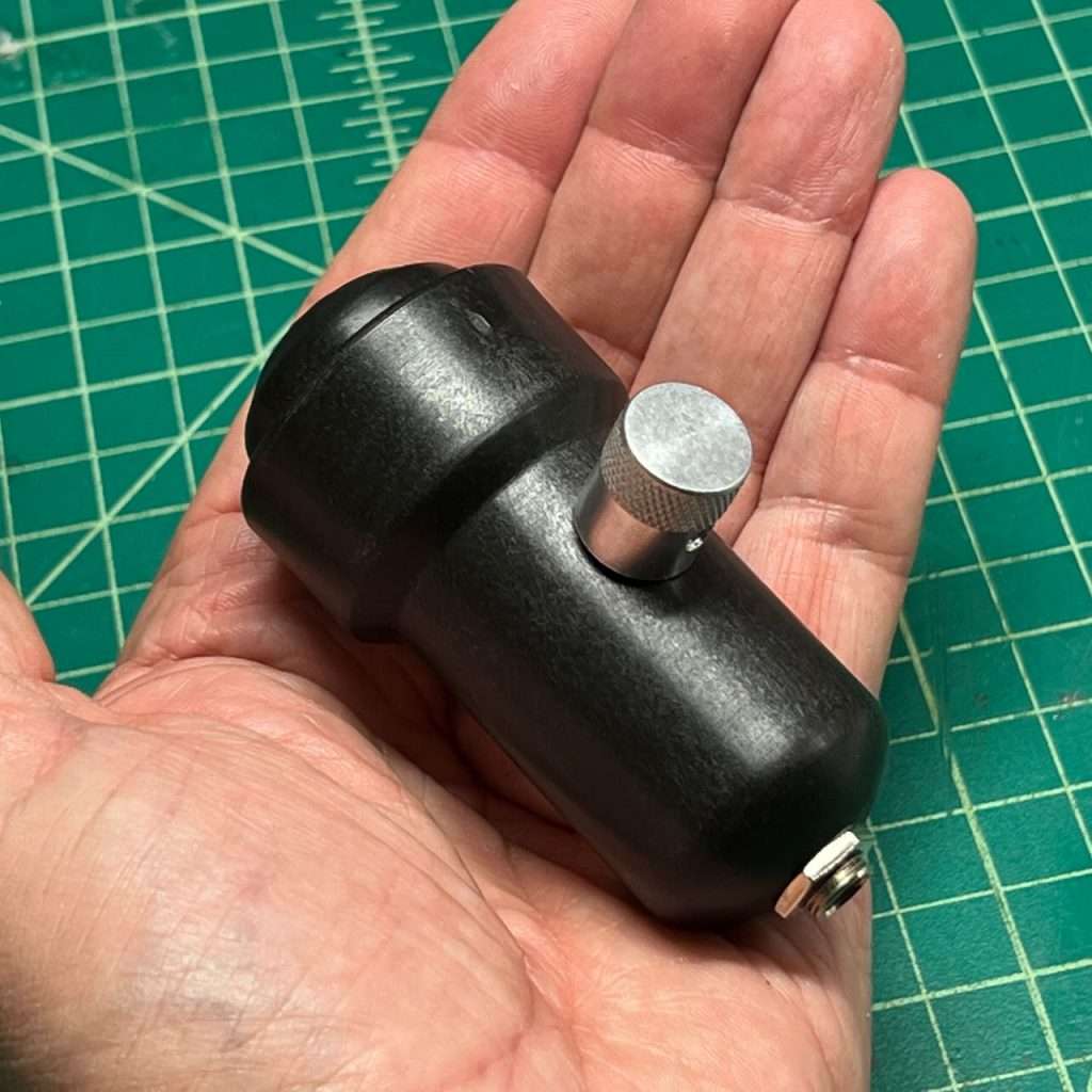 NOS Shaker Dynamic Blues Harp Microphone, 1/4″ Connector Simple Mics