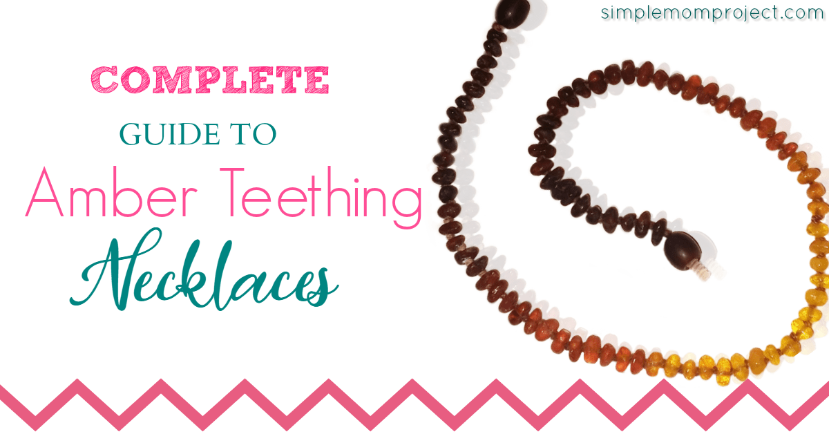 Amber Teething Necklace Guide for Babies Simple Mom Project