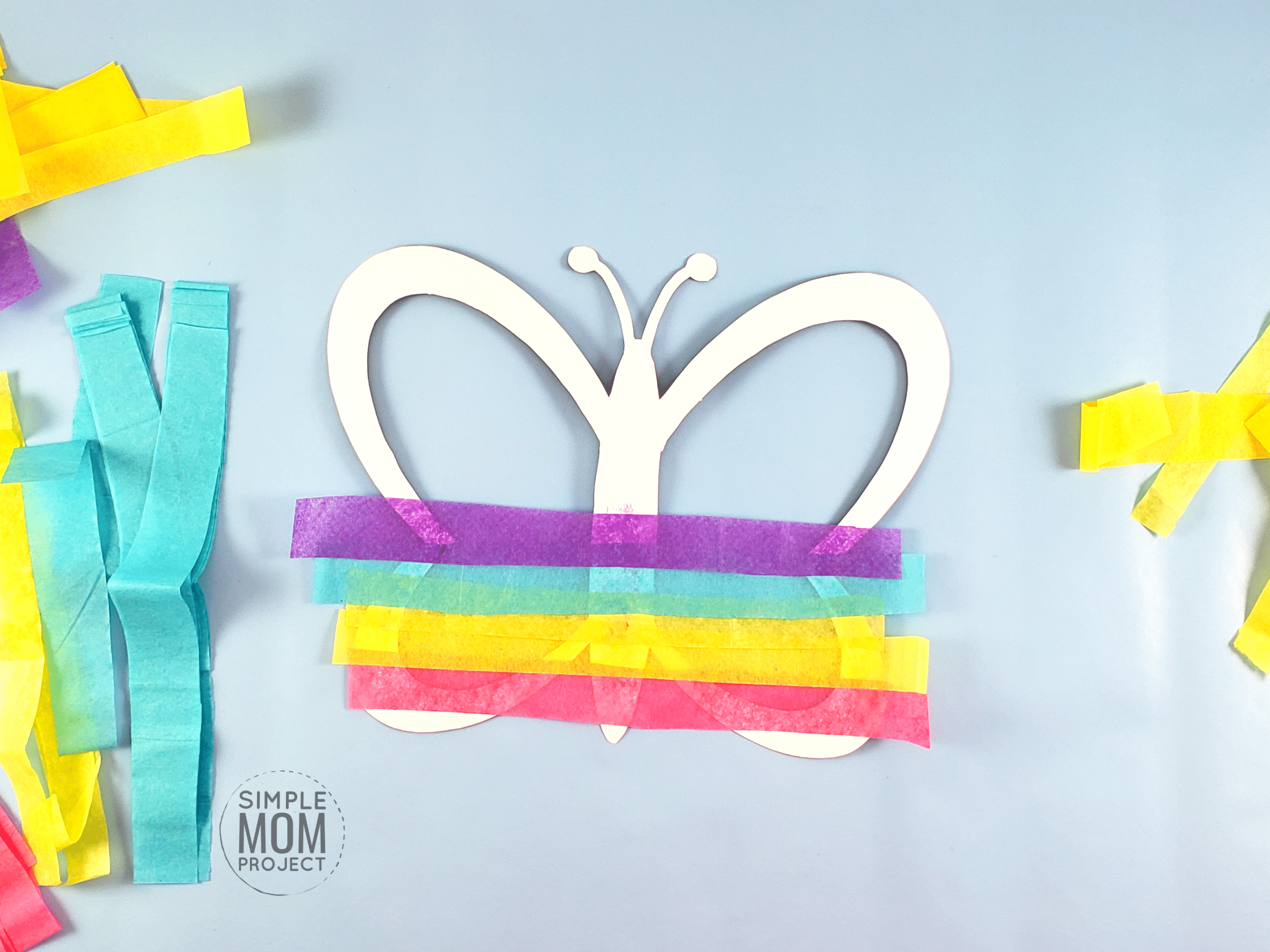 Easy and Fun DIY Spring Butterfly Suncatcher Craft – Simple Mom Project