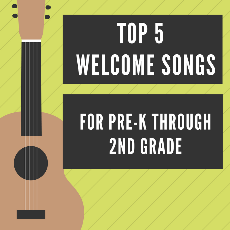 Top 5 Songs for Prek through 2nd Simple Music Teaching