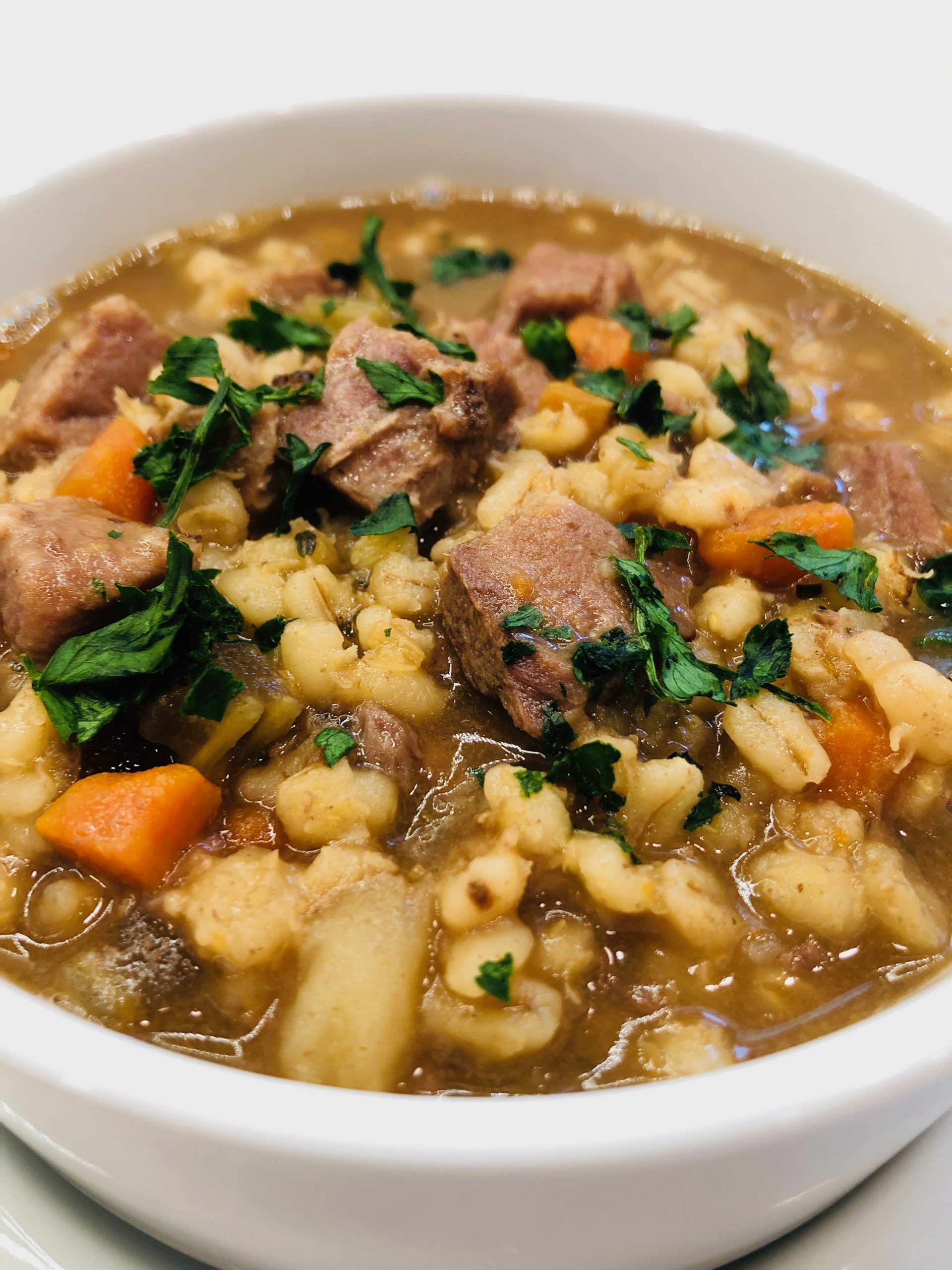 Beef Barley Soup Simple & Delish