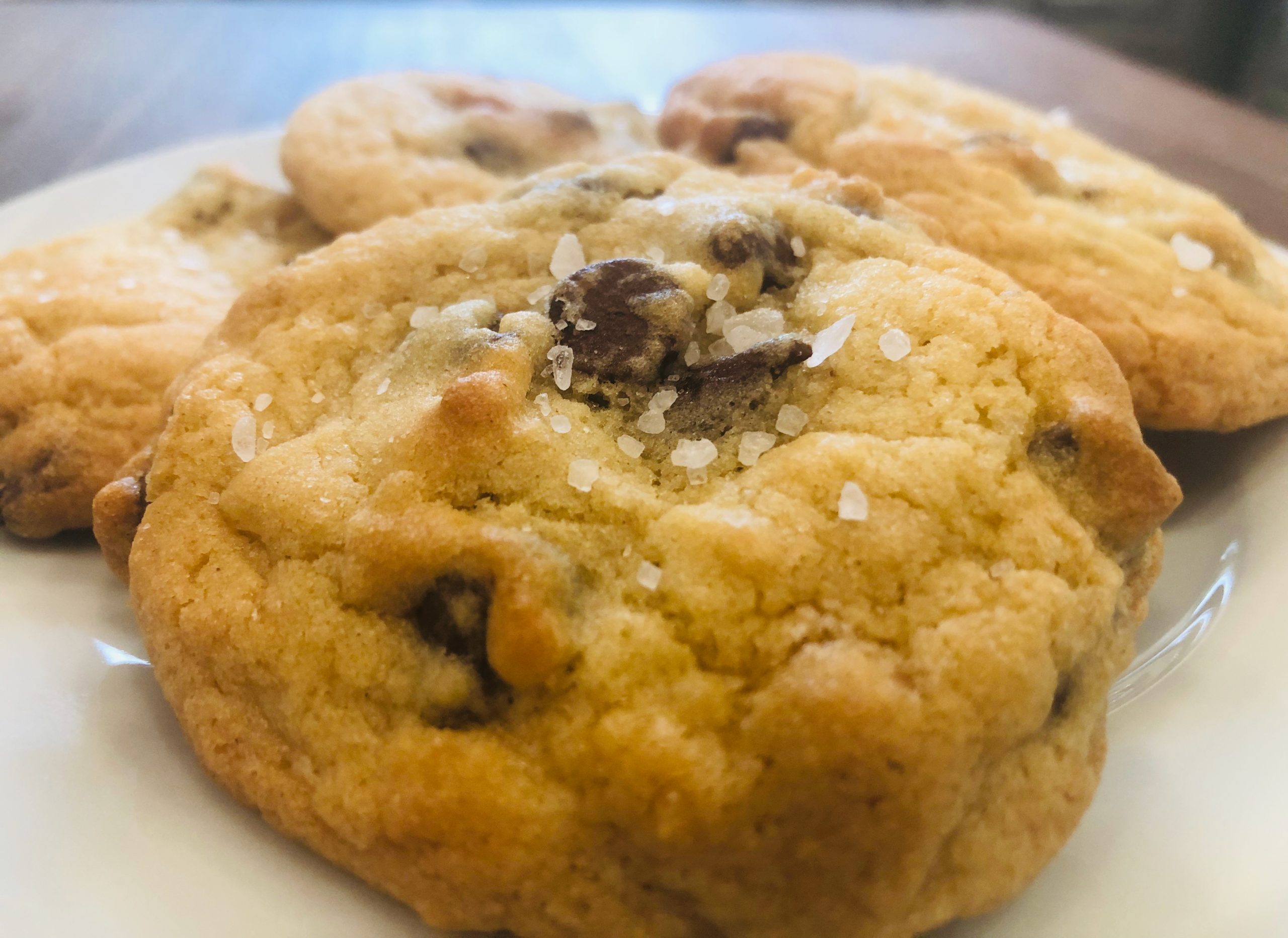 Sea Salted Chocolate Chip Cookies Simple & Delish