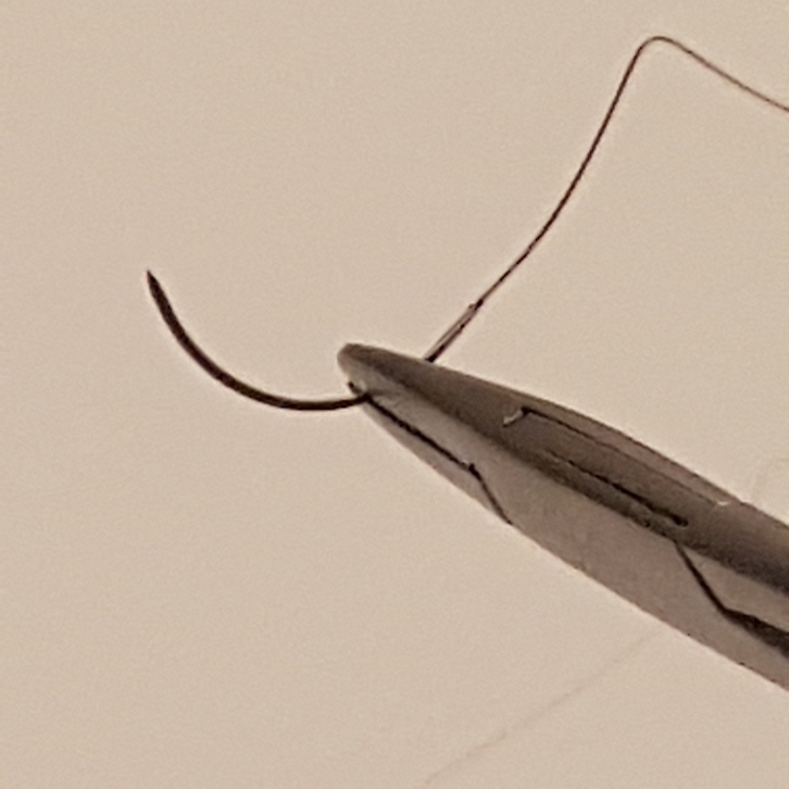 Suturing station OSCE