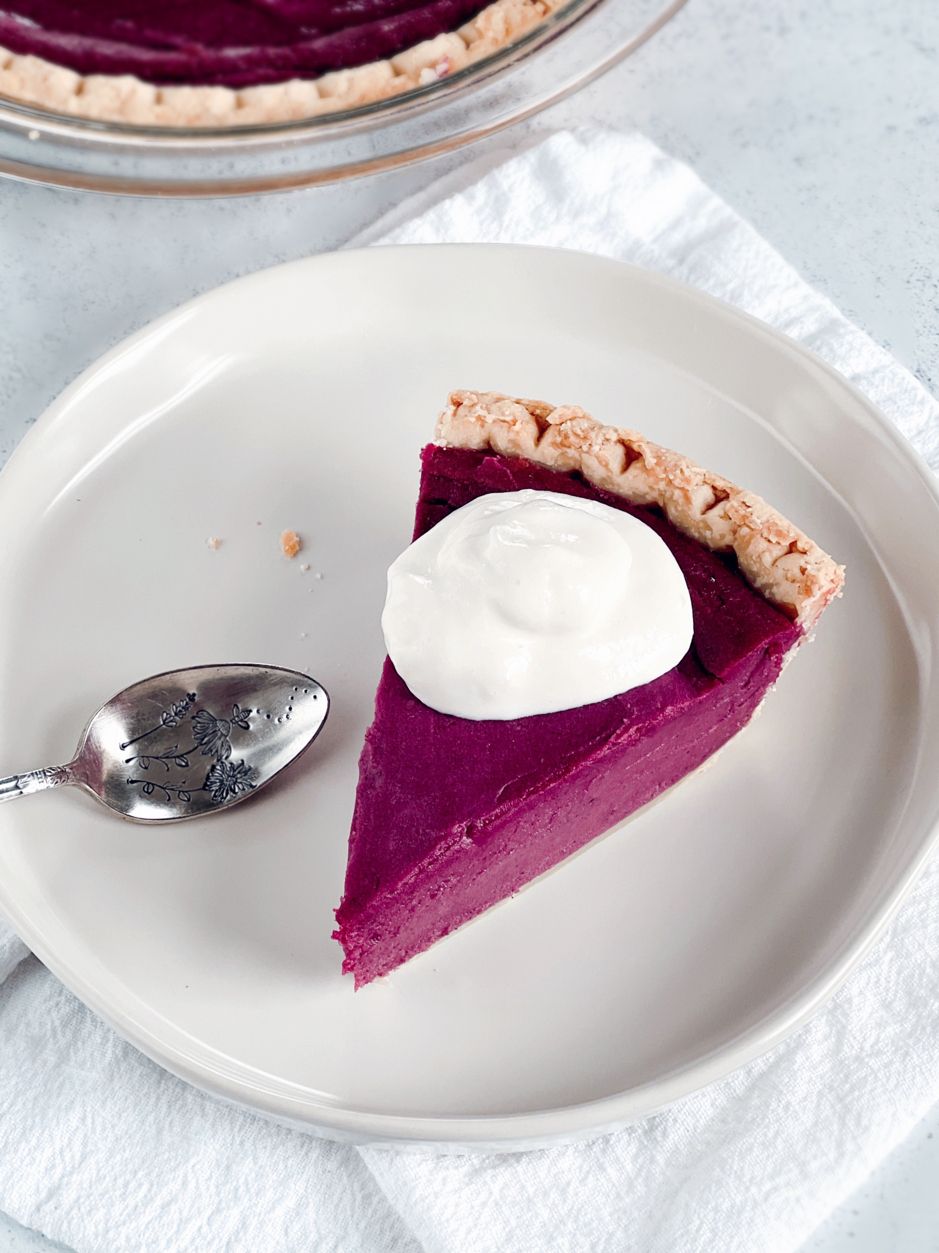 Purple Sweet Potato Pie Recipe