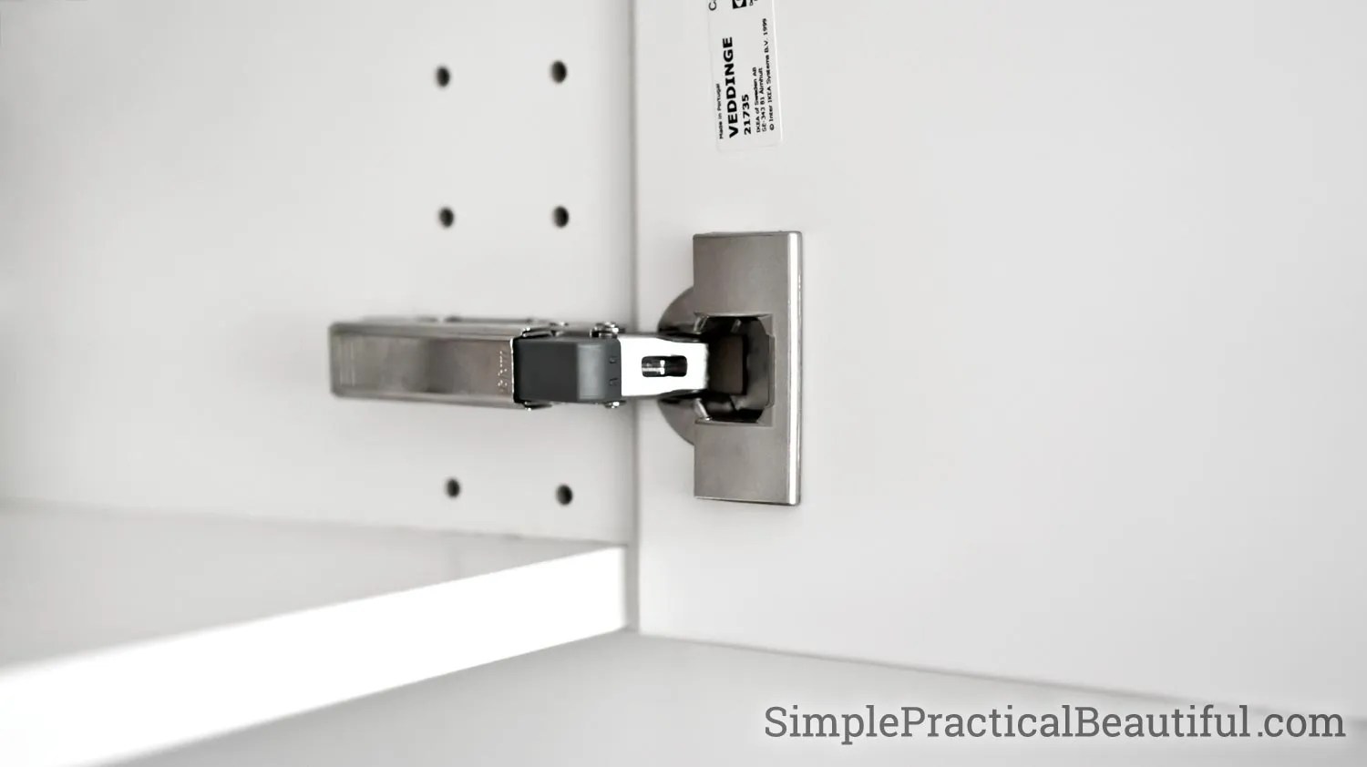 How to Attach an IKEA SEKTION Door Simple Practical Beautiful