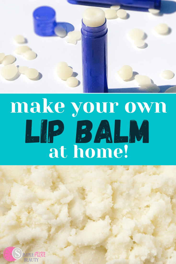 Creamy DIY Lip Balm with Shea Butter Simple Pure Beauty