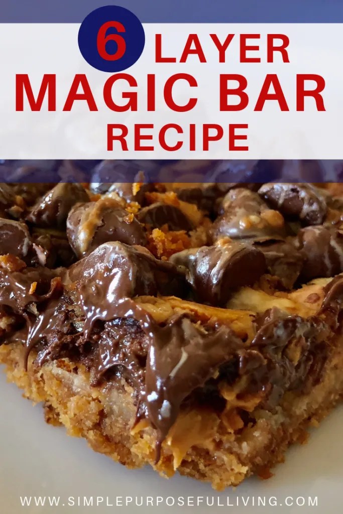 Simple 6 Layer Magic Bar Recipe Simple Purposeful Living