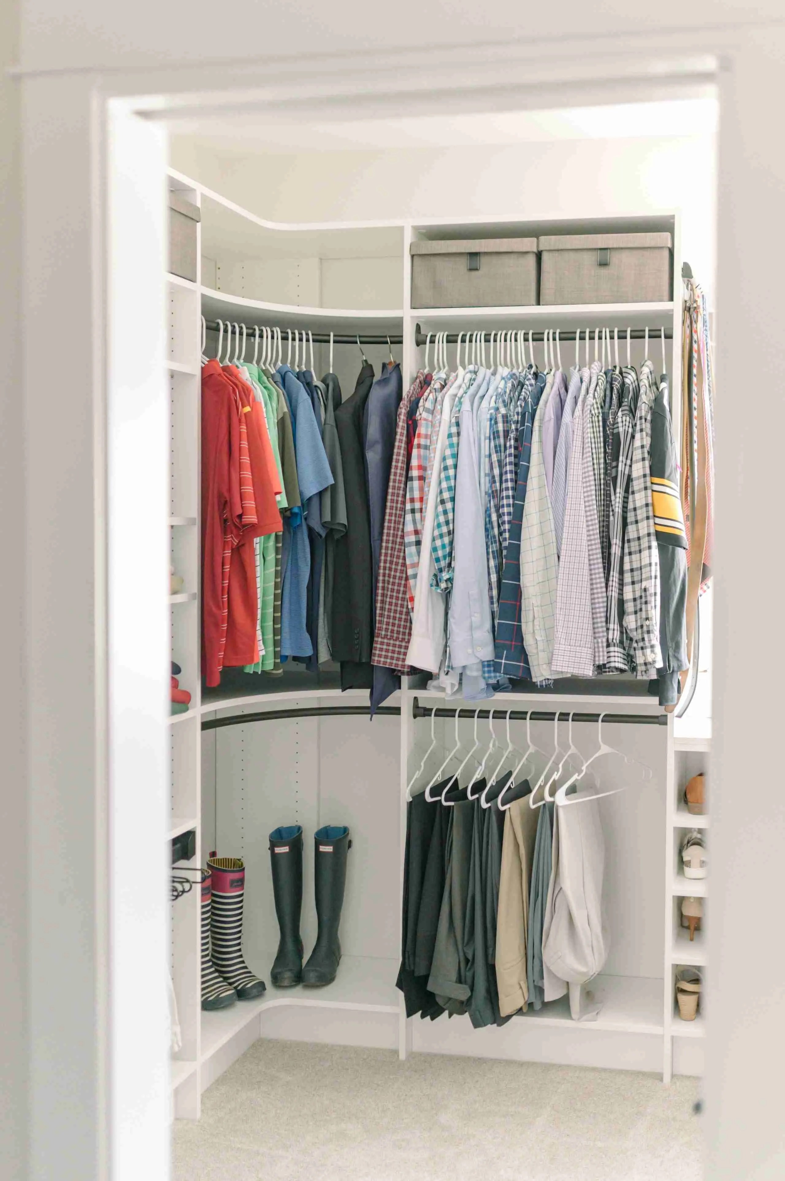 Custom Bedroom Closet Organization Ideas Simple Purposeful Living