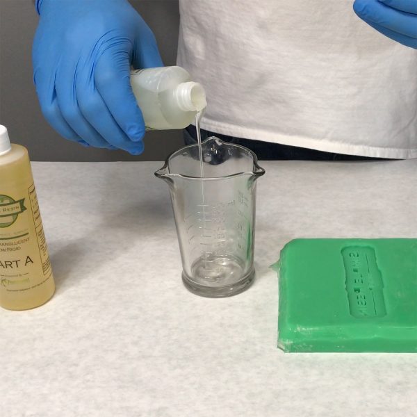 True Translucent Fast Cure Resin 15 Minute Demold Time