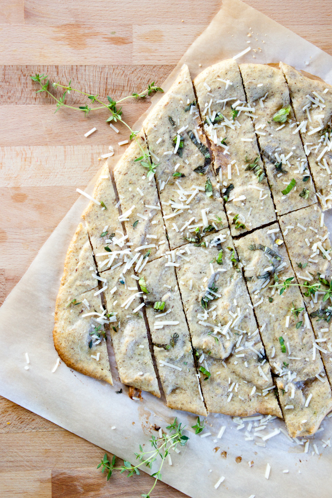 Garlic Herb Flatbread Simple Roots