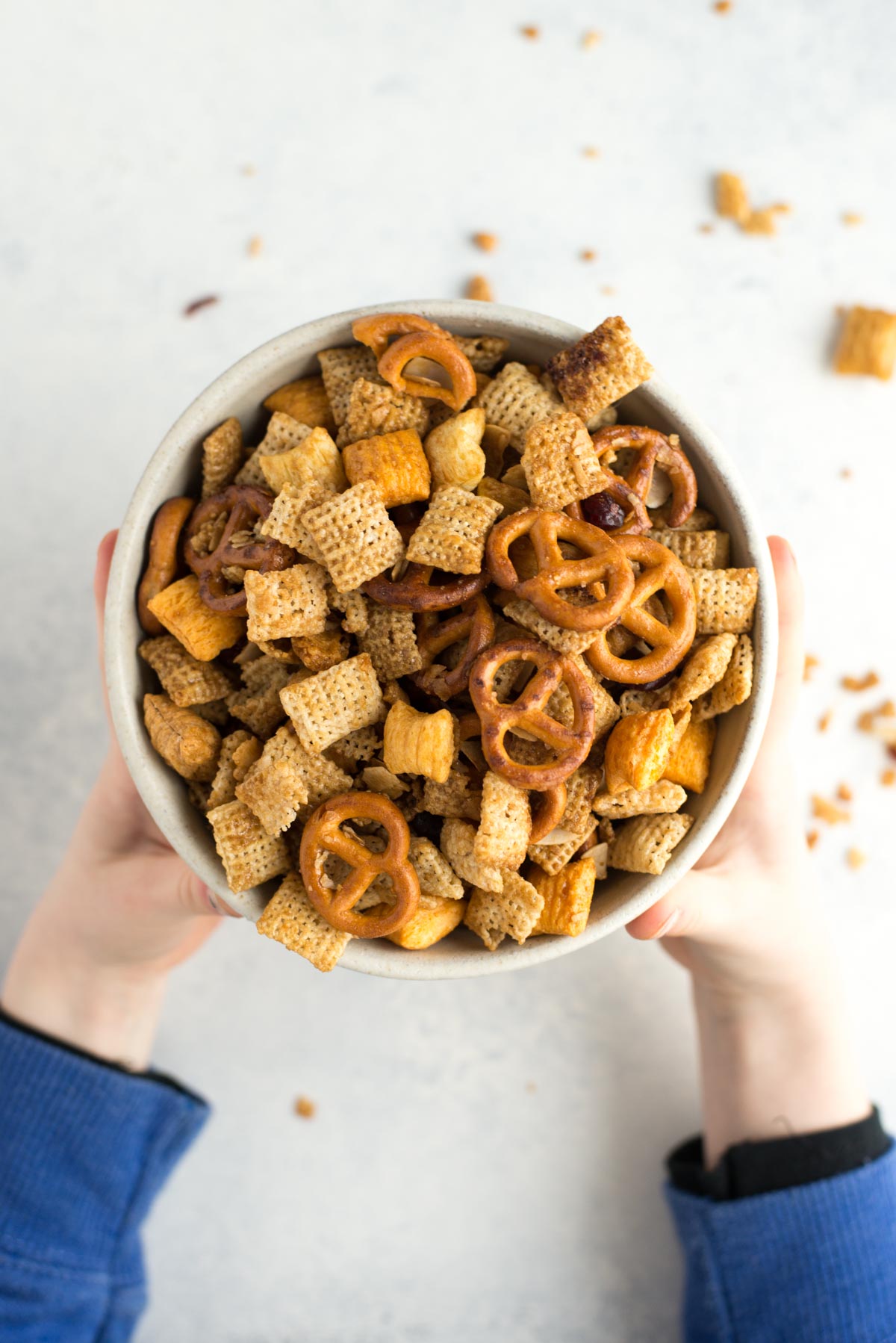 Cinnamon Maple Healthy Sweet Chex Mix Simple Roots