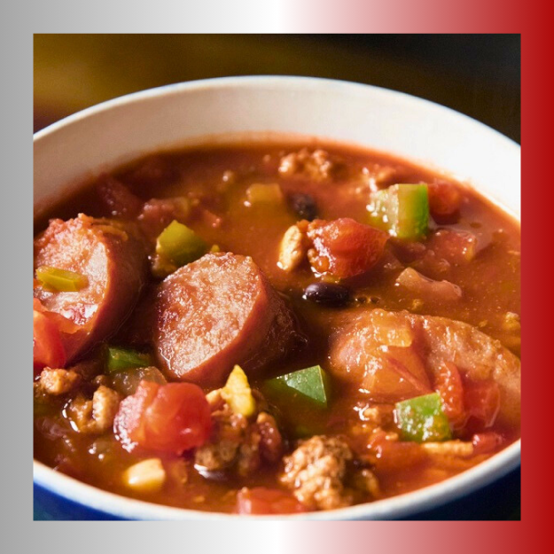 Ground Beef/Andouille Sausage Chili Simple Salsa Mix