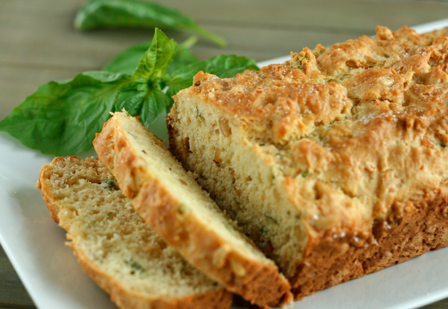Basil Pesto Bread Simple, Sassy and Scrumptious