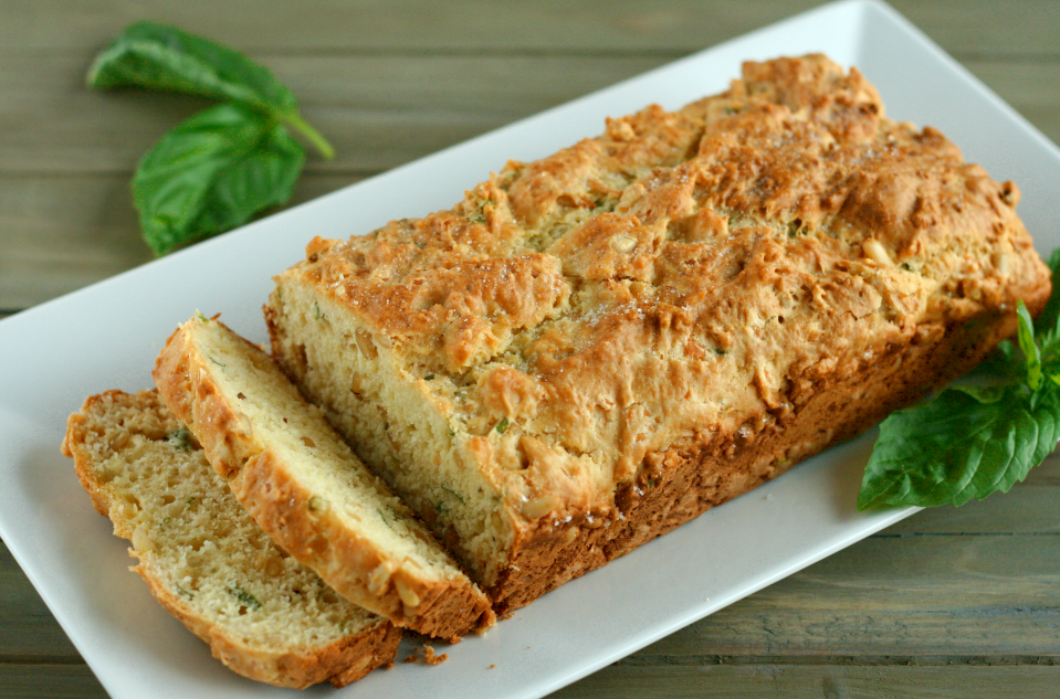Basil Pesto Bread Simple, Sassy and Scrumptious