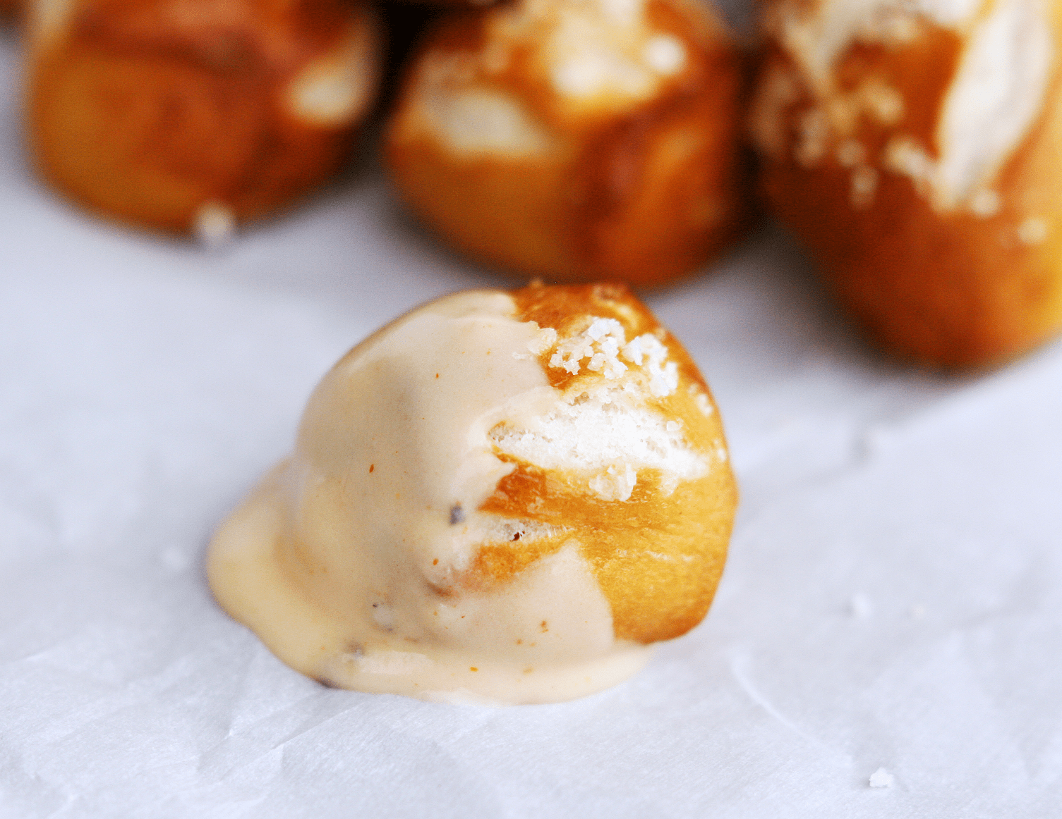 Soft Pretzel Bites with Chipotle Queso Simple, Sassy and Scrumptious