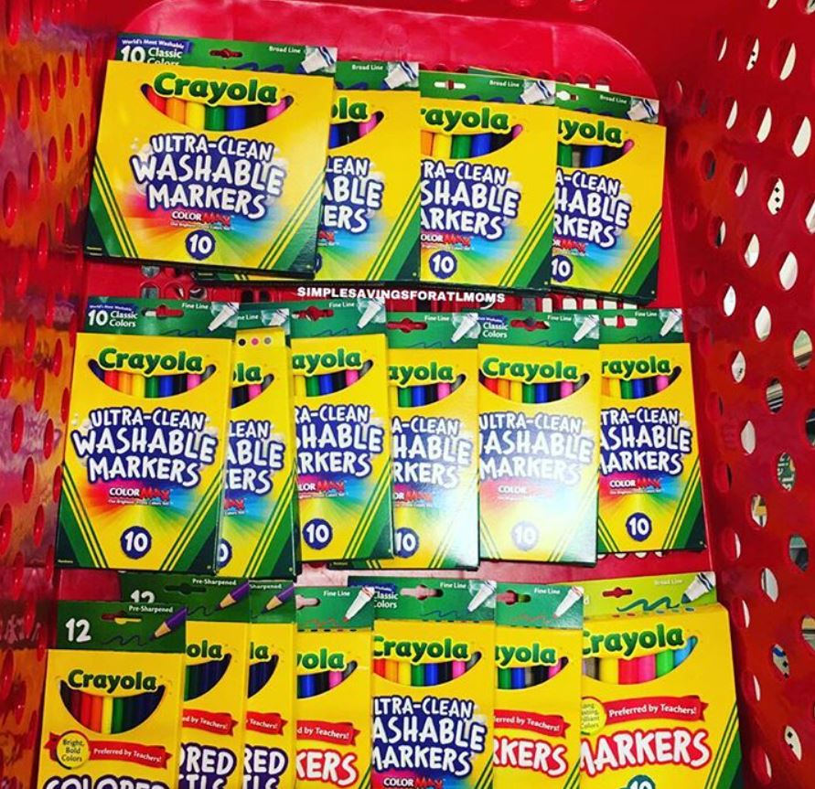 CHEAP CRAYOLA AT TARGET