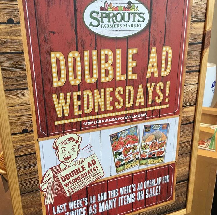 SPROUTS DOUBLE AD WEDNESDAYS!