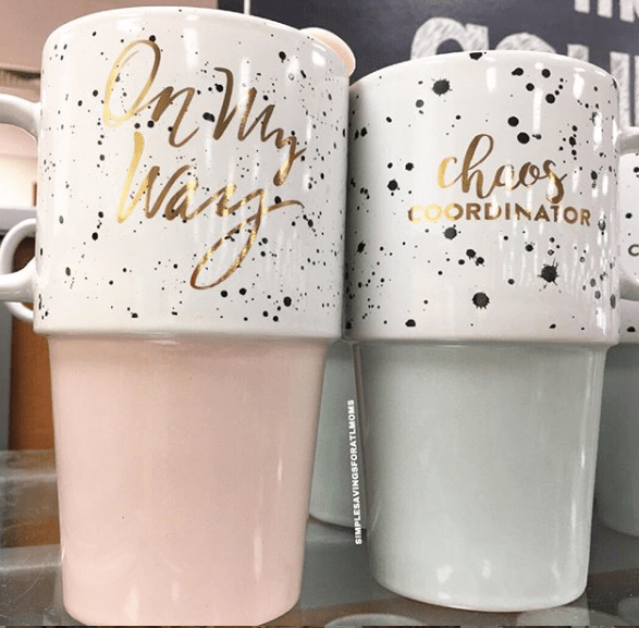 NEW COFFEE MUGS AT T.J.MAXX