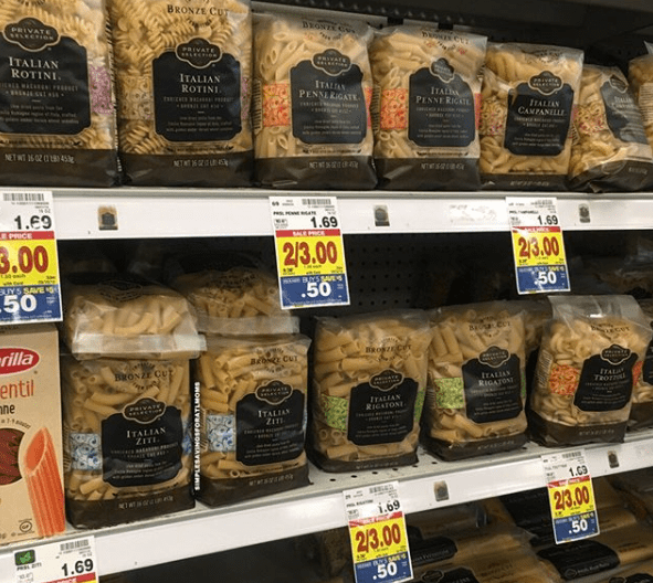 CHEAP PASTA AT KROGER