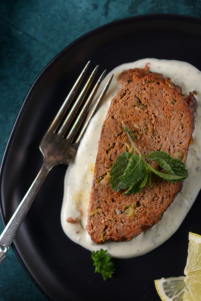 Lamb Meatloaf with Yogurt Sauce Simple Seasonal