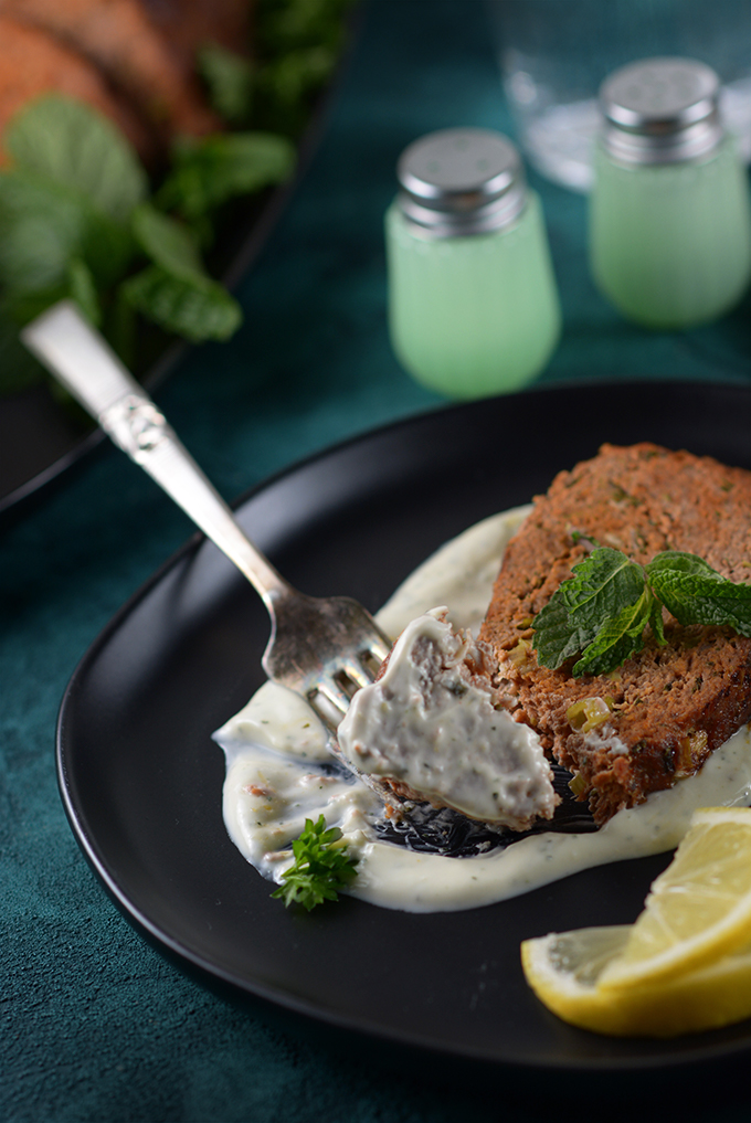 Lamb Meatloaf with Yogurt Sauce Simple Seasonal
